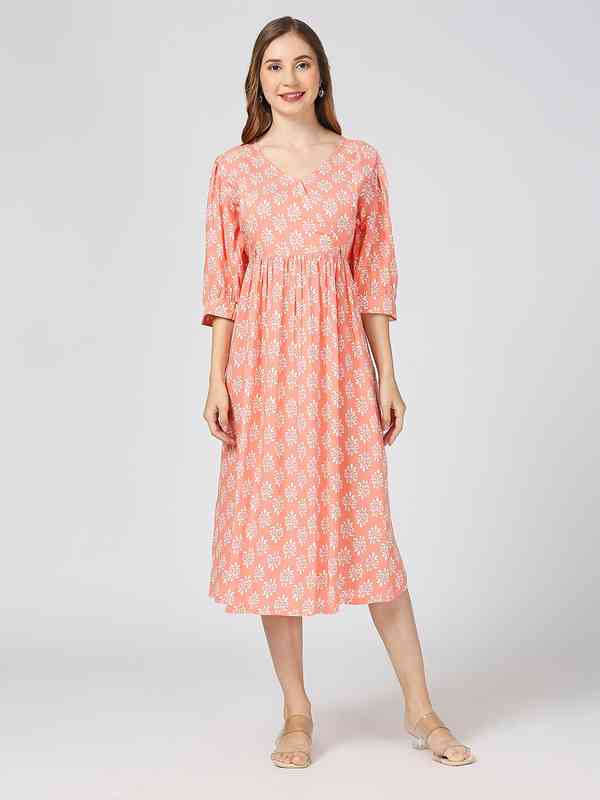 6be4db62 A851 42e8 9730 87c0bb10eb241714127768266MeeMeeFloralPrintMaternityFitFlareMidiDress1