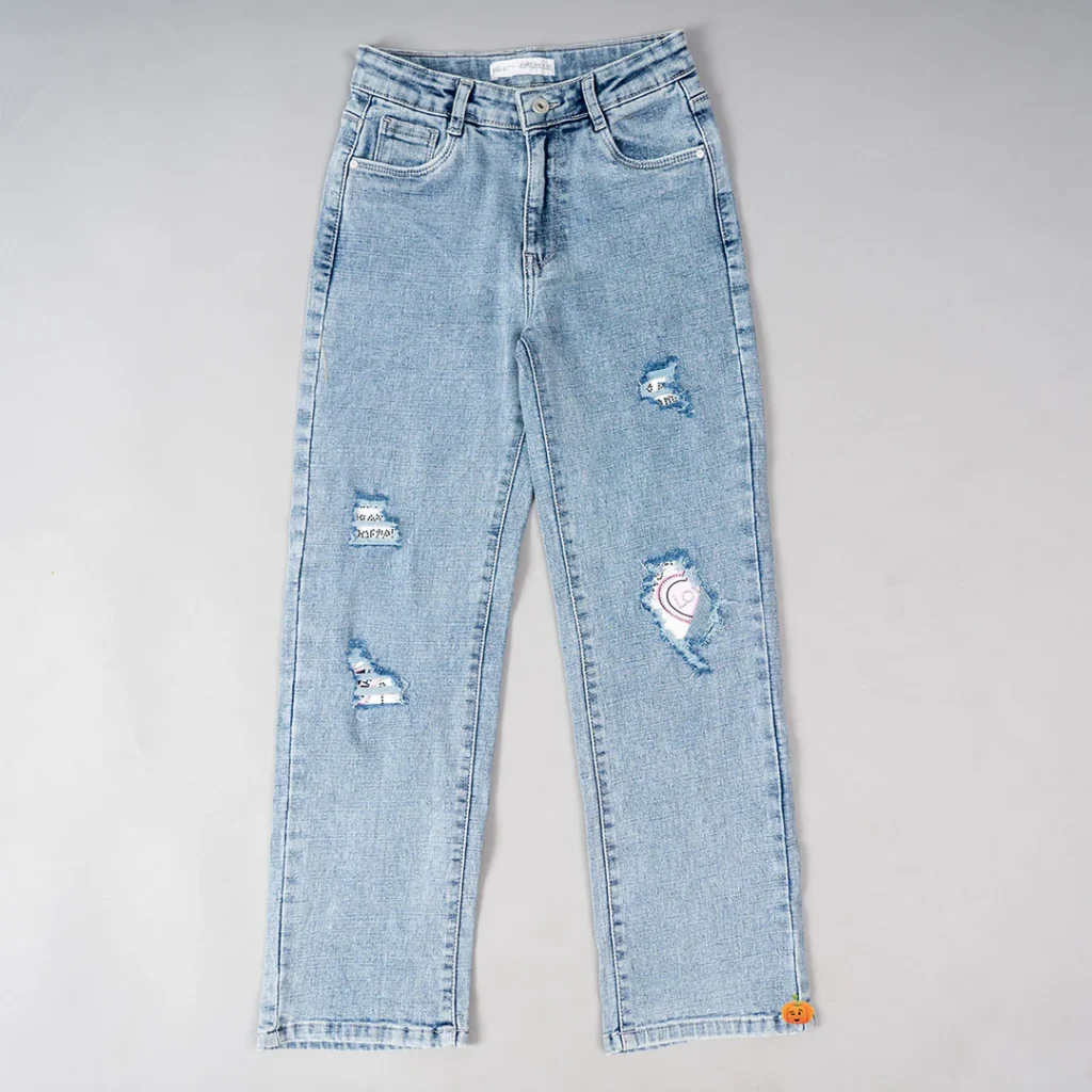 Girls Pant Gl066729 Lightblue 1 1024x1024