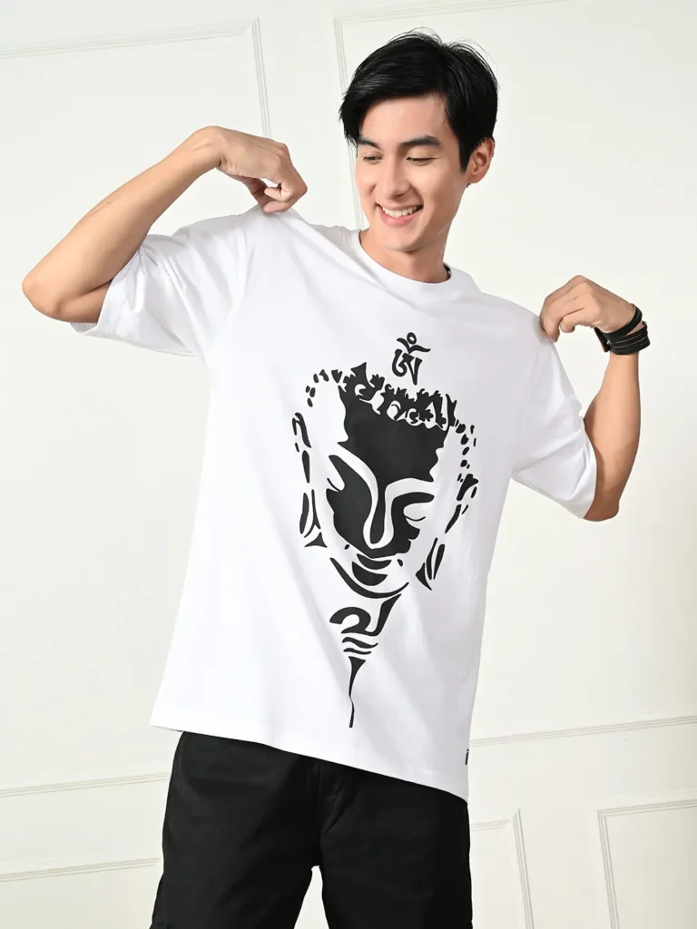 Mens Buddha Graphic Printed Oversized Cotton T Shirt.jpg 768x1024
