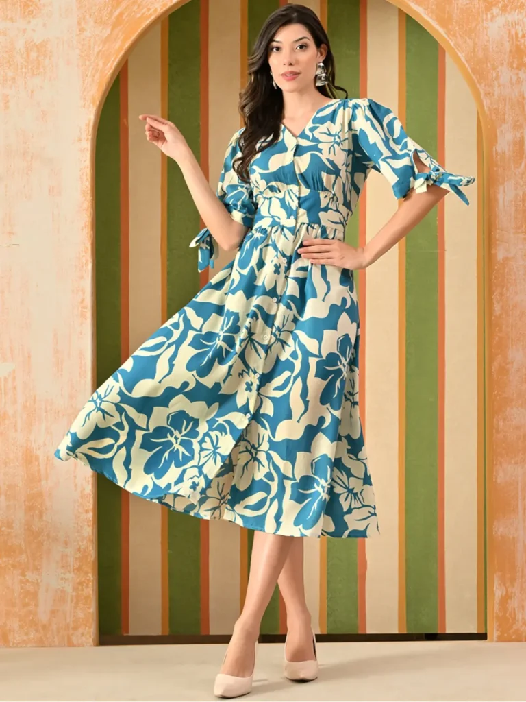 Women Casual Printed Midi Dress.jpg 768x1024